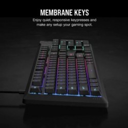 Klawiatura mechaniczna K55 Core RGB Black Klawiatura mechaniczna K55 Core RGB Black