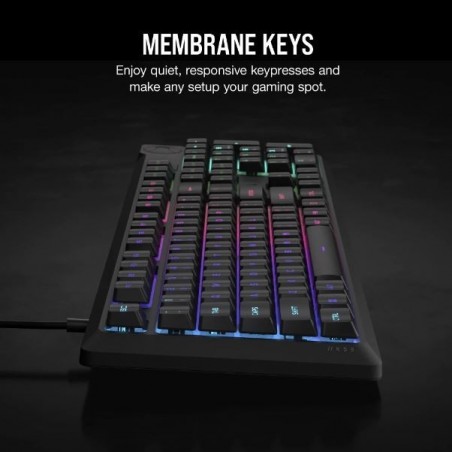 Klawiatura mechaniczna K55 Core RGB Black Klawiatura mechaniczna K55 Core RGB Black