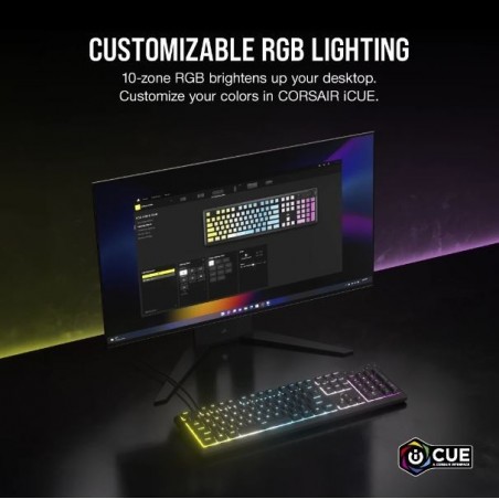 Klawiatura mechaniczna K55 Core RGB Black Klawiatura mechaniczna K55 Core RGB Black