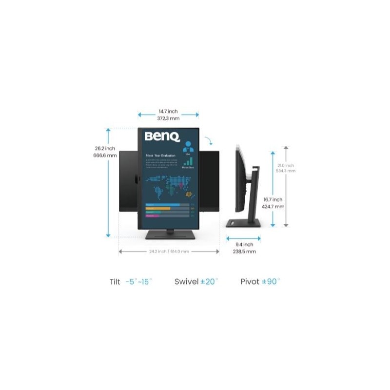 Monitor 27 cali BL2790QT 2K 5ms/IPS/75Hz/HDMI Monitor 27 cali BL2790QT 2K 5ms/IPS/75Hz/HDMI