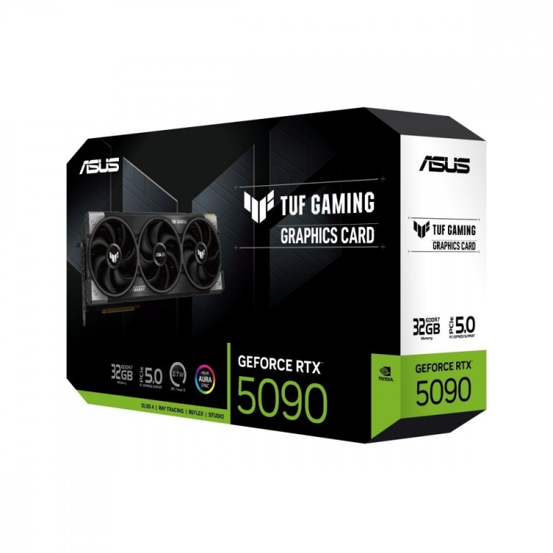 Karta graficzna GeForce RTX 5090 TUF GAMING 32GB GDDR7 512bit DP/HDMI Karta graficzna GeForce RTX 5090 TUF GAMING 32GB GDDR7 512bit DP/HDMI