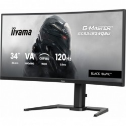 Monitor 34 cale G-Master GCB3482WQSU-B1,VA,UWQHD,120HZ,1500R, 21:9, 500cd,2x5W Monitor 34 cale G-Master GCB3482WQSU-B1,VA,UWQHD,120HZ,1500R, 21:9, 500cd,2x5W
