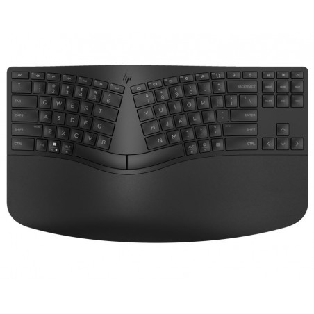Ergonomiczna klawiatura bezprzewodowa + numeryczna 965 7E756AA czarna Ergonomiczna klawiatura bezprzewodowa + numeryczna 965 7E756AA czarna