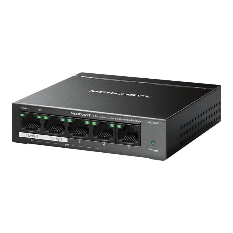 TP-LINK 5-Port Gigabit Desktop Switch with 4-Port PoE+