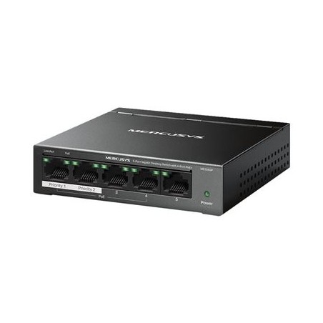 TP-LINK 5-Port Gigabit Desktop Switch with 4-Port PoE+ TP-LINK 5-Port Gigabit Desktop Switch with 4-Port PoE+