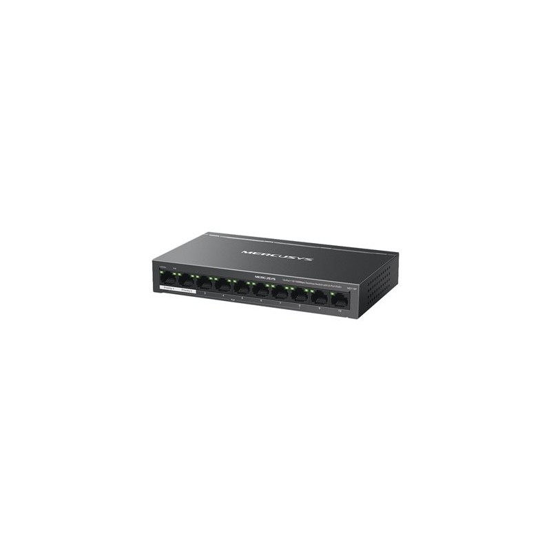 TP-LINK 10-Port 10/100Mbps Desktop Switch with 8-Port PoE+ PORT 8x 10/100 Mbps PoE+ Ports 2x 10/100 Mbps Non-PoE Ports