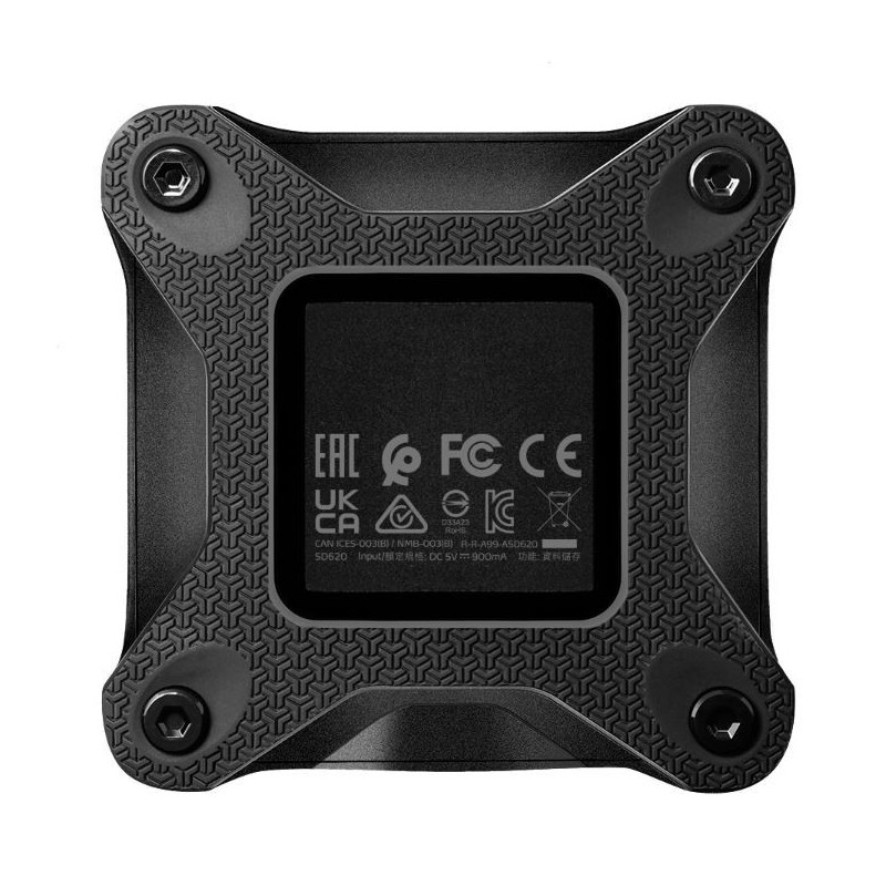 Zewnętrzny dysk SSD SD620 2TB U3.2A 520/460 MB/s Black Zewnętrzny dysk SSD SD620 2TB U3.2A 520/460 MB/s Black