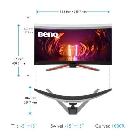 Monitor 34 cale EX3410R LED WQHD/IPS/1ms/144Hz Monitor 34 cale EX3410R LED WQHD/IPS/1ms/144Hz
