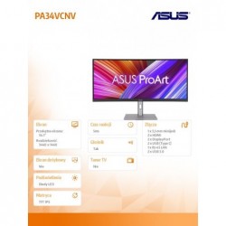 Monitor 34 cale PA34VCNV Monitor 34 cale PA34VCNV