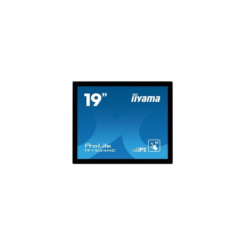 IIYAMA TF1934MC-B7X 19inch IPS 10 Point Touch 5:4 1000:1 315cd/m2 USB VGA HDMI DP Black IIYAMA TF1934MC-B7X 19inch IPS 10 Point Touch 5:4 1000:1 315cd/m2 USB VGA HDMI DP Black