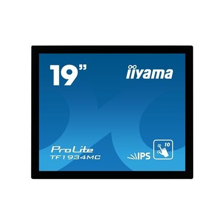 IIYAMA TF1934MC-B7X 19inch IPS 10 Point Touch 5:4 1000:1 315cd/m2 USB VGA HDMI DP Black IIYAMA TF1934MC-B7X 19inch IPS 10 Point Touch 5:4 1000:1 315cd/m2 USB VGA HDMI DP Black