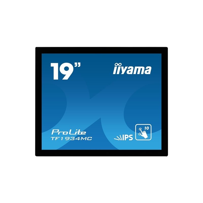 IIYAMA TF1934MC-B7X 19inch IPS 10 Point Touch 5:4 1000:1 315cd/m2 USB VGA HDMI DP Black IIYAMA TF1934MC-B7X 19inch IPS 10 Point Touch 5:4 1000:1 315cd/m2 USB VGA HDMI DP Black
