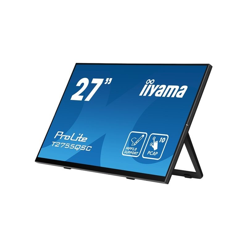 IIYAMA T2755QSC-B1 27inch LCD Bonded Projective Capacitive Bezel Free 10-Points Touch Screen 2560x1440 IPS panel IIYAMA T2755QSC-B1 27inch LCD Bonded Projective Capacitive Bezel Free 10-Points Touch Screen 2560x1440 IPS panel