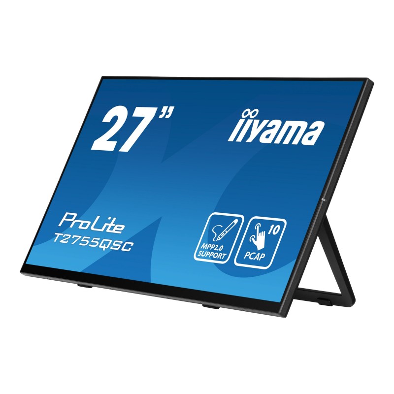 IIYAMA T2755QSC-B1 27inch LCD Bonded Projective Capacitive Bezel Free 10-Points Touch Screen 2560x1440 IPS panel IIYAMA T2755QSC-B1 27inch LCD Bonded Projective Capacitive Bezel Free 10-Points Touch Screen 2560x1440 IPS panel