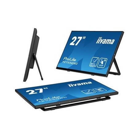 IIYAMA T2755QSC-B1 27inch LCD Bonded Projective Capacitive Bezel Free 10-Points Touch Screen 2560x1440 IPS panel IIYAMA T2755QSC-B1 27inch LCD Bonded Projective Capacitive Bezel Free 10-Points Touch Screen 2560x1440 IPS panel