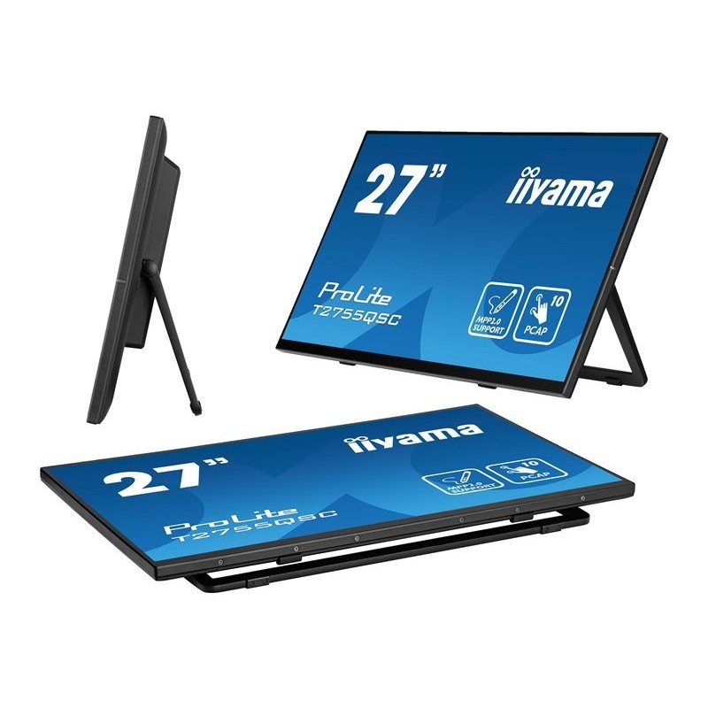 IIYAMA T2755QSC-B1 27inch LCD Bonded Projective Capacitive Bezel Free 10-Points Touch Screen 2560x1440 IPS panel IIYAMA T2755QSC-B1 27inch LCD Bonded Projective Capacitive Bezel Free 10-Points Touch Screen 2560x1440 IPS panel