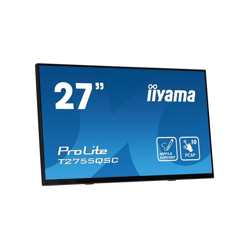 IIYAMA T2755QSC-B1 27inch LCD Bonded Projective Capacitive Bezel Free 10-Points Touch Screen 2560x1440 IPS panel IIYAMA T2755QSC-B1 27inch LCD Bonded Projective Capacitive Bezel Free 10-Points Touch Screen 2560x1440 IPS panel