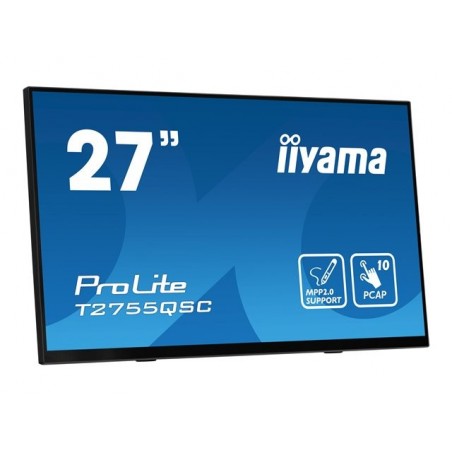 IIYAMA T2755QSC-B1 27inch LCD Bonded Projective Capacitive Bezel Free 10-Points Touch Screen 2560x1440 IPS panel IIYAMA T2755QSC-B1 27inch LCD Bonded Projective Capacitive Bezel Free 10-Points Touch Screen 2560x1440 IPS panel