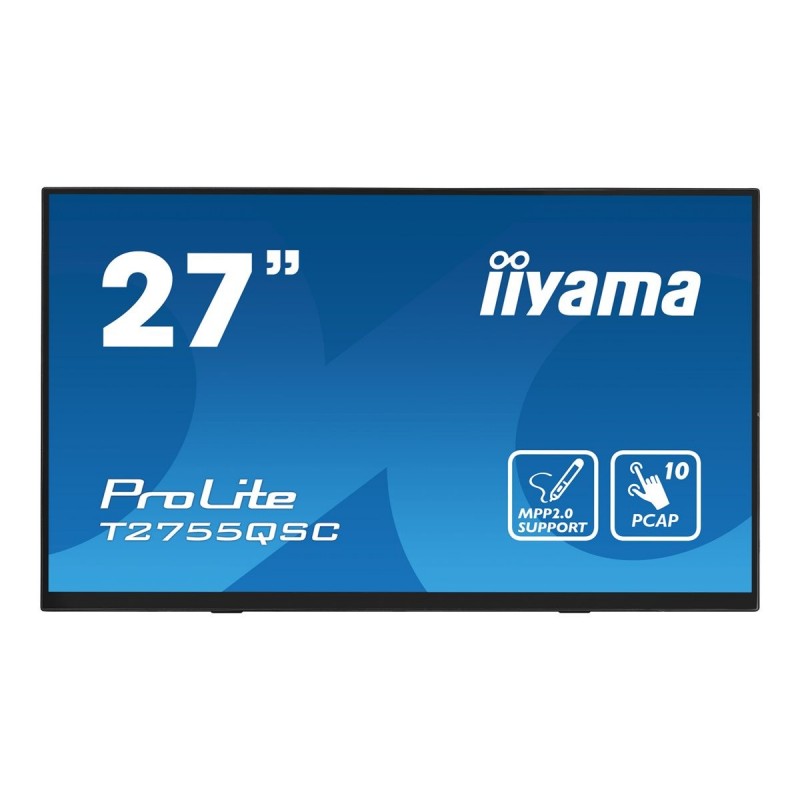 IIYAMA T2755QSC-B1 27inch LCD Bonded Projective Capacitive Bezel Free 10-Points Touch Screen 2560x1440 IPS panel IIYAMA T2755QSC-B1 27inch LCD Bonded Projective Capacitive Bezel Free 10-Points Touch Screen 2560x1440 IPS panel