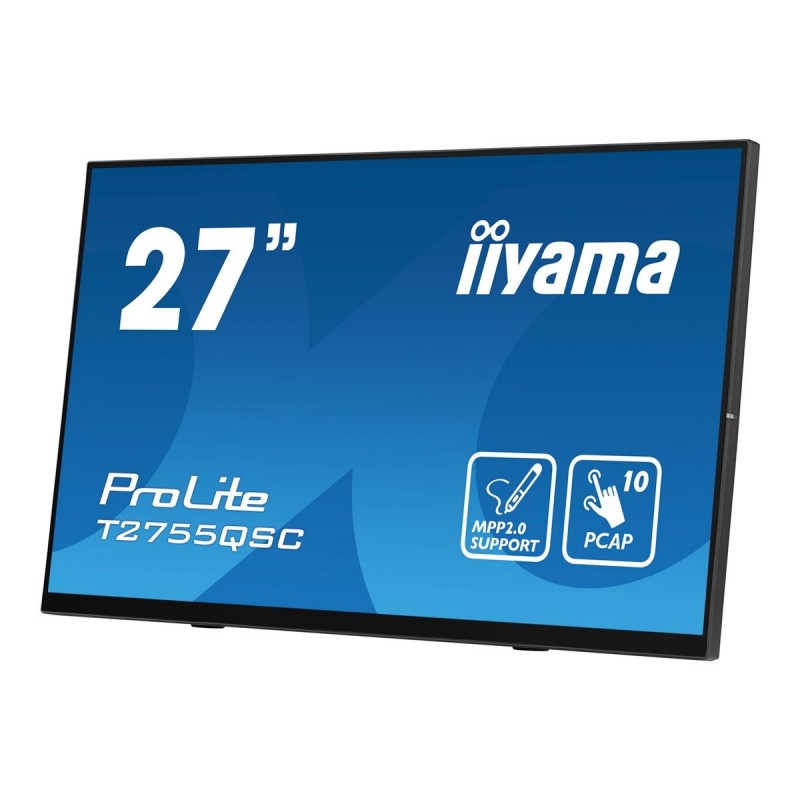 IIYAMA T2755QSC-B1 27inch LCD Bonded Projective Capacitive Bezel Free 10-Points Touch Screen 2560x1440 IPS panel IIYAMA T2755QSC-B1 27inch LCD Bonded Projective Capacitive Bezel Free 10-Points Touch Screen 2560x1440 IPS panel