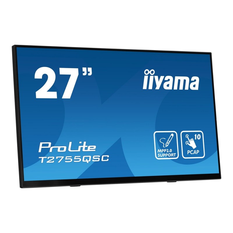 IIYAMA T2755QSC-B1 27inch LCD Bonded Projective Capacitive Bezel Free 10-Points Touch Screen 2560x1440 IPS panel IIYAMA T2755QSC-B1 27inch LCD Bonded Projective Capacitive Bezel Free 10-Points Touch Screen 2560x1440 IPS panel