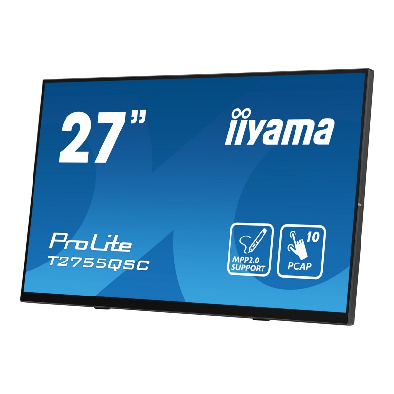 IIYAMA T2755QSC-B1 27inch LCD Bonded Projective Capacitive Bezel Free 10-Points Touch Screen 2560x1440 IPS panel IIYAMA T2755QSC-B1 27inch LCD Bonded Projective Capacitive Bezel Free 10-Points Touch Screen 2560x1440 IPS panel
