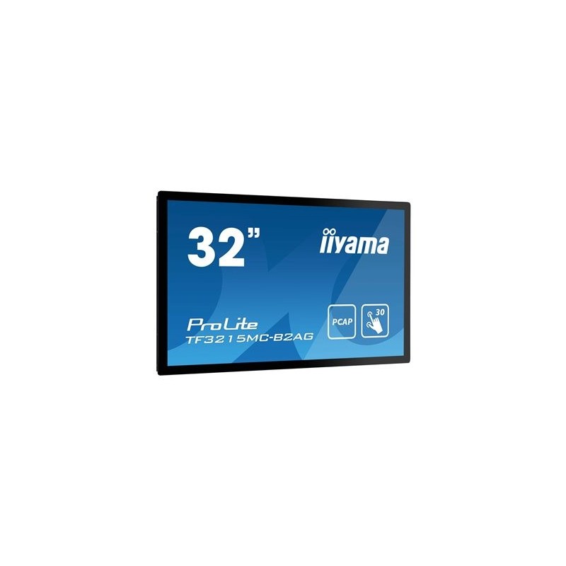 IIYAMA TF3215MC-B2AG 32inch PCAP Anti-Glare Bezel Free 30-Points Touch Screen 1920x1080 AMVA3 panel VGA HDMI DisplayPort panel