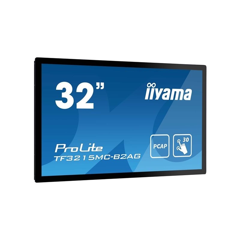 IIYAMA TF3215MC-B2AG 32inch PCAP Anti-Glare Bezel Free 30-Points Touch Screen 1920x1080 AMVA3 panel VGA HDMI DisplayPort panel