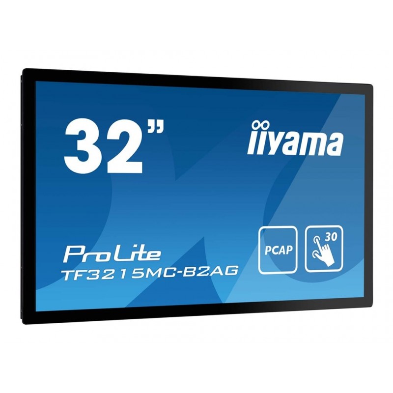 IIYAMA TF3215MC-B2AG 32inch PCAP Anti-Glare Bezel Free 30-Points Touch Screen 1920x1080 AMVA3 panel VGA HDMI DisplayPort panel