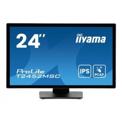 IIYAMA T2452MSC-B1AG 24inch IPS Bonded PCAP 10P Touch with AG and Anti-Finger print coating 1920x1080 Flat Bezel IIYAMA T2452MSC-B1AG 24inch IPS Bonded PCAP 10P Touch with AG and Anti-Finger print coating 1920x1080 Flat Bezel