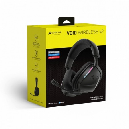 Słuchawki bezprzewodowe Void Wireless 2.0 Carbon Słuchawki bezprzewodowe Void Wireless 2.0 Carbon