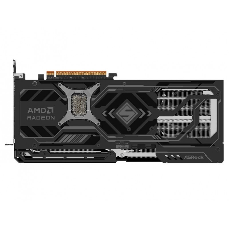 Karta graficzna RX 9070 XT STEEL LEGEND DARK 16GB GDDR6 256bit 3DP/HDMI  Karta graficzna RX 9070 XT STEEL LEGEND DARK 16GB GDDR6 256bit 3DP/HDMI