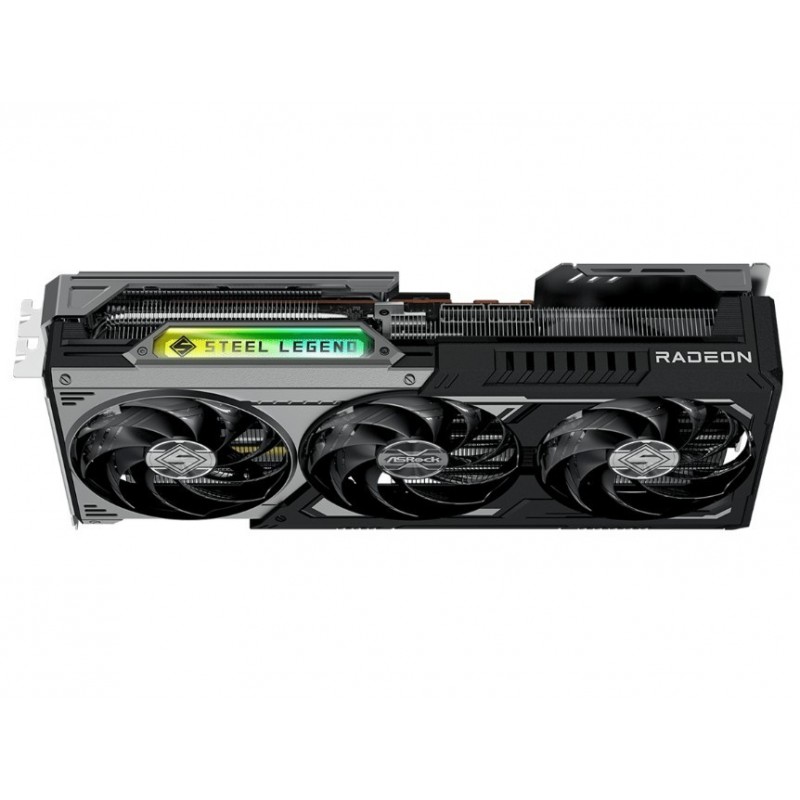 Karta graficzna RX 9070 XT STEEL LEGEND DARK 16GB GDDR6 256bit 3DP/HDMI  Karta graficzna RX 9070 XT STEEL LEGEND DARK 16GB GDDR6 256bit 3DP/HDMI