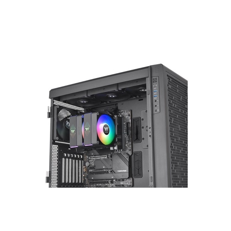 Chłodzenie procesora ASTRIA 600 ARGB Lighting (TDP 265W, 2x120mm) 