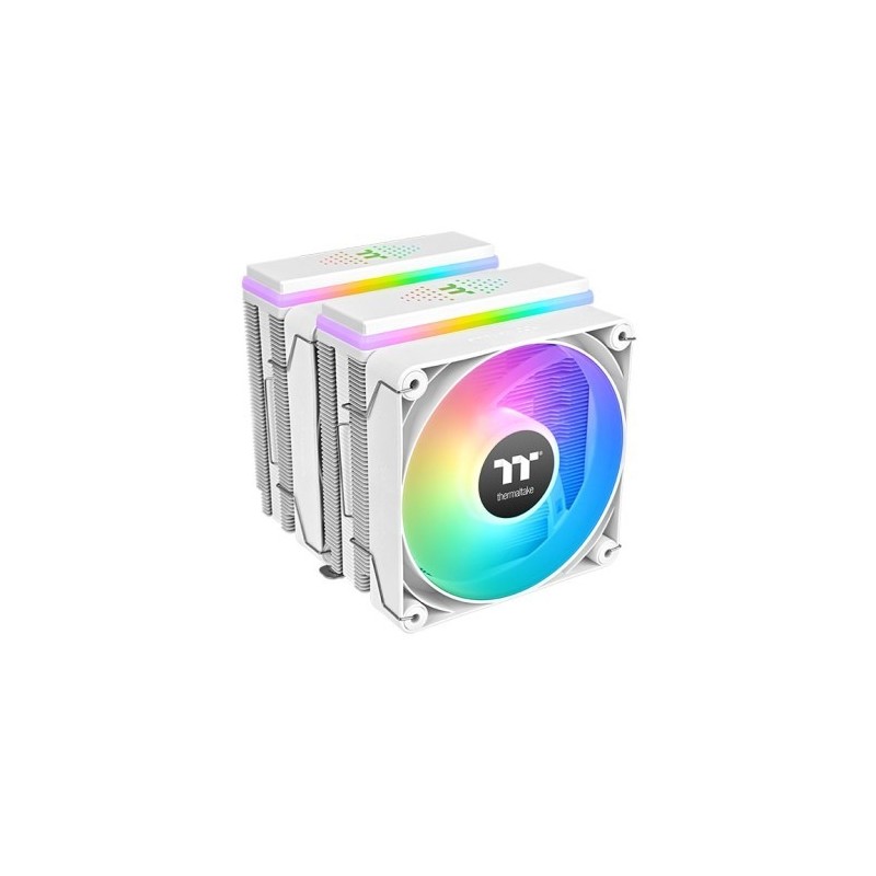 Chłodzenie procesora ASTRIA 600 ARGB Lighting (TDP 265W, 2x120mm) White 