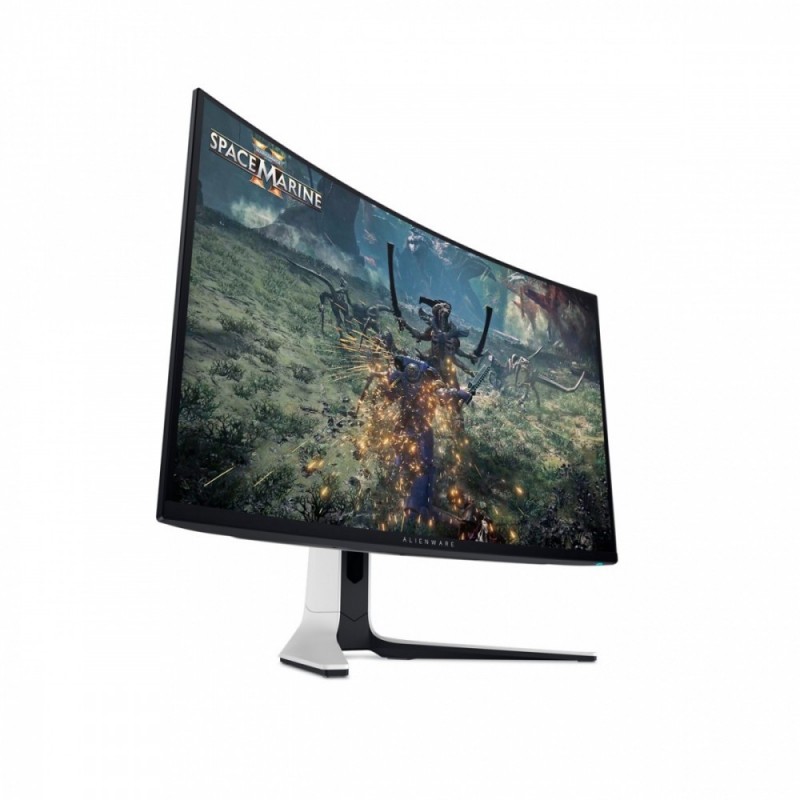 Monitor AW3225QF 31.6 cala Curved NVIDIA G-Sync Compatible 240Hz OLED  4K (3840x2160)/16:9/2xHDMI/5xUSB 3.2/3Y AES&PPE 