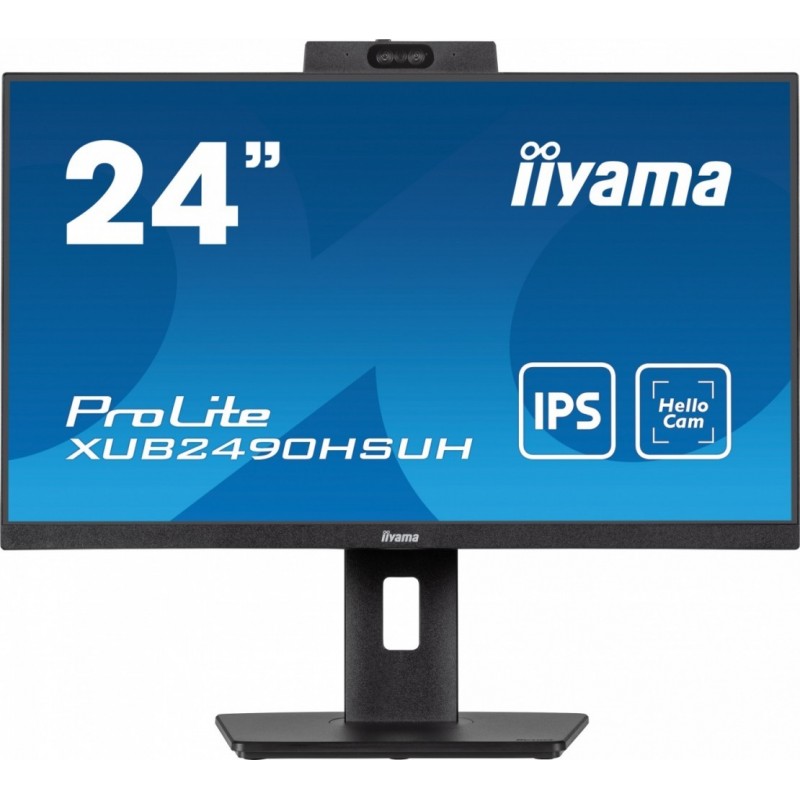 Monitor 24 cale XUB2490HSUH-B1 IPS,FHD,CAM,MIC,HDMI,DP,3xUSB(3.2),  100Hz,250cd,4ms,ADAPTIVE SYNC,FlickerFree,2x2W,WINDOWS HELLO