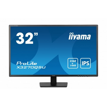 Monitor 32 cale X3270QSU-B1 IPS,WQHD,HDMI,DP,100Hz,250cd,3ms,2x2W, 3xUSB(3.2),FlickerFree,VESA Monitor 32 cale X3270QSU-B1 IPS,WQHD,HDMI,DP,100Hz,250cd,3ms,2x2W, 3xUSB(3.2),FlickerFree,VESA