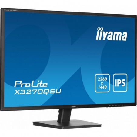 Monitor 32 cale X3270QSU-B1 IPS,WQHD,HDMI,DP,100Hz,250cd,3ms,2x2W, 3xUSB(3.2),FlickerFree,VESA Monitor 32 cale X3270QSU-B1 IPS,WQHD,HDMI,DP,100Hz,250cd,3ms,2x2W, 3xUSB(3.2),FlickerFree,VESA