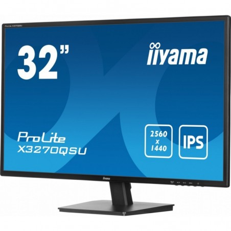 Monitor 32 cale X3270QSU-B1 IPS,WQHD,HDMI,DP,100Hz,250cd,3ms,2x2W, 3xUSB(3.2),FlickerFree,VESA Monitor 32 cale X3270QSU-B1 IPS,WQHD,HDMI,DP,100Hz,250cd,3ms,2x2W, 3xUSB(3.2),FlickerFree,VESA