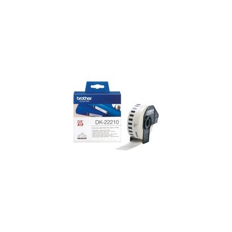 BROTHER DK22210 Taśma Brother 29mm biała QL-500A / QL-650TD / QL-1050 / QL-1060N BROTHER DK22210 Taśma Brother 29mm biała QL-500A / QL-650TD / QL-1050 / QL-1060N