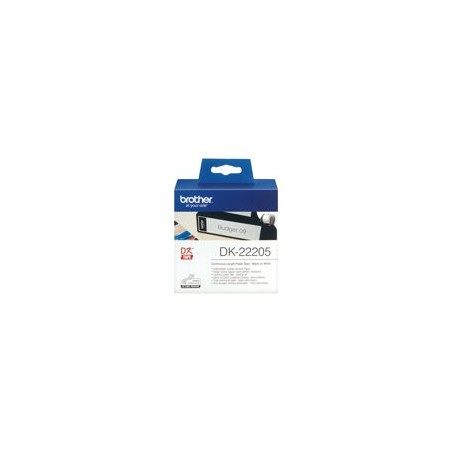BROTHER DK22205 Taśma Brother Continuous Paper Tape 62mm x 30.48m BROTHER DK22205 Taśma Brother Continuous Paper Tape 62mm x 30.48m