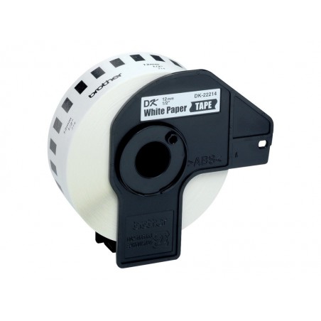 BROTHER DK22214 Taśma Brother Continuous Paper Tape 12mm x 30.48m BROTHER DK22214 Taśma Brother Continuous Paper Tape 12mm x 30.48m