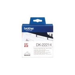 BROTHER DK22214 Taśma Brother Continuous Paper Tape 12mm x 30.48m BROTHER DK22214 Taśma Brother Continuous Paper Tape 12mm x 30.48m
