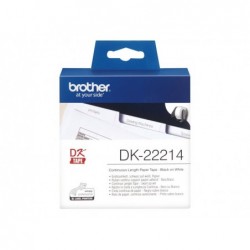 BROTHER DK22214 Taśma Brother Continuous Paper Tape 12mm x 30.48m BROTHER DK22214 Taśma Brother Continuous Paper Tape 12mm x 30.48m
