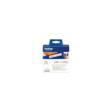 BROTHER DK11203 Etykieta foliowa na segregatory Brother 17mm x 87mm 300 szt. BROTHER DK11203 Etykieta foliowa na segregatory Brother 17mm x 87mm 300 szt.