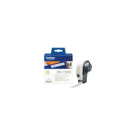 BROTHER DK11203 Etykieta foliowa na segregatory Brother 17mm x 87mm 300 szt. BROTHER DK11203 Etykieta foliowa na segregatory Brother 17mm x 87mm 300 szt.