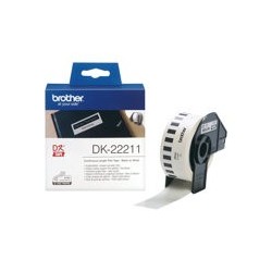 BROTHER DK22211 Taśma Brother Film White Film tape 29mm BROTHER DK22211 Taśma Brother Film White Film tape 29mm