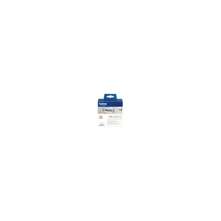 BROTHER DK22212 Taśma Brother Film White Film tape 62mm BROTHER DK22212 Taśma Brother Film White Film tape 62mm