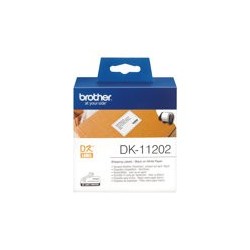 BROTHER DK11202 Etykieta dostawcza Brother 62mm x 100mm 300 szt. BROTHER DK11202 Etykieta dostawcza Brother 62mm x 100mm 300 szt.